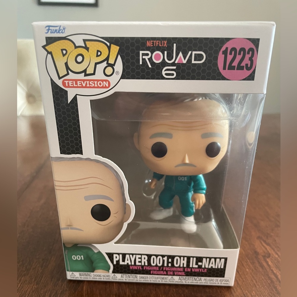 Funko Pop! TV: Squid Game - Il-Nam (Player 001) Vinyl Figure